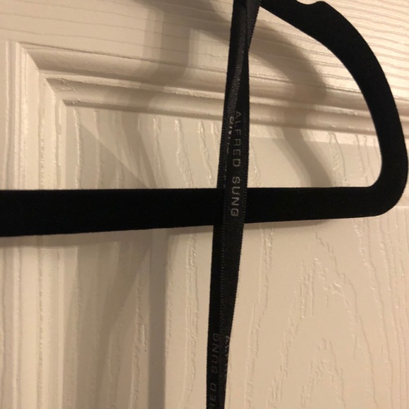 Alfred Sung navy dress - Picture 2 of 4